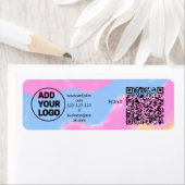 シンプルq rコーミニマルド追加ロゴスキャンコード名we ラベル (インサイチュ)