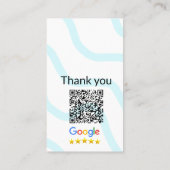 シンプルq rコーミニマルド追加ロゴスキャンコード名we 名刺 (裏面)