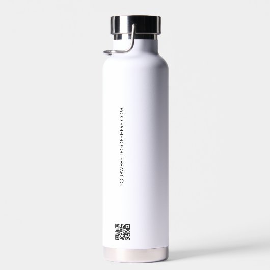 シンプルQRコーカスタムドウェブサイトプロモーション ウォーターボトル (右面)