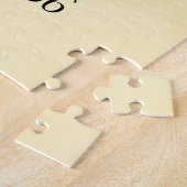 シンプルQRコーカスタムド名の追加文字クラシック ジグソーパズル (側面)