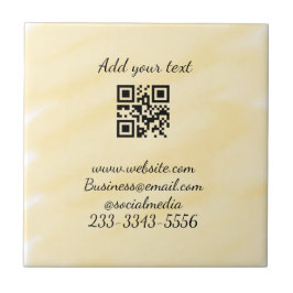 シンプルQRコーカスタムド名の追加文字クラシック タイル