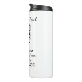 シンプルQRコーカスタムド名の追加文字クラシック タンブラー (回転右)