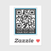 シンプルQRコード シール (シート)