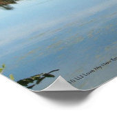 シンプルReflections – ニューイングランドプリント ポスター (角)