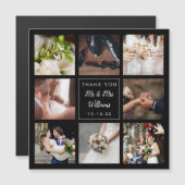 シンプルScriptの結婚写真コラージュ (正面/裏面)