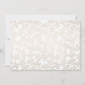 シンプルScriptエレガント手書き写真結婚のTh サンキューカード (裏面)