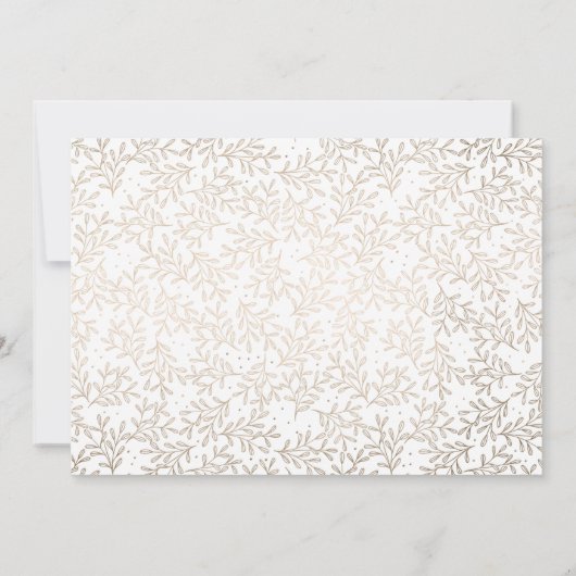 シンプルScriptエレガント手書き写真結婚のTh サンキューカード (裏面)