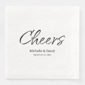 シンプルScriptモダン カジュアル Wedding Reception (正面)