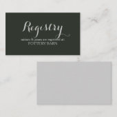 シンプルScriptレジストリカード エンクロージャーカード (正面/裏面)