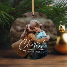 シンプルScript 2フォトクリスマスホリデー