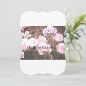 シンプルScript Budget日付招待状の保存 セーブザデート (スタンド正面)