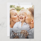 シンプルScript Eraメリー Photo Chrimas シーズンカード (正面)