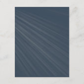 シンプルScript Navy Blueの結婚詳細 エンクロージャーカード (裏面)