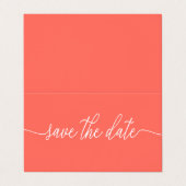 シンプルScript Photo日付カードの保存 名刺 (外部フラット)