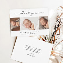 シンプルScript Photo Collageベビー