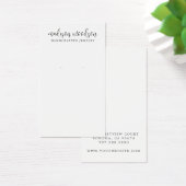 シンプルScript Signature Earring Display Card (デスク)