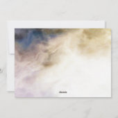 シンプルSERIF FAITH BLUE Water Color Back シーズンカード (裏面)