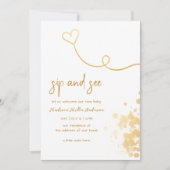 シンプルSipと 招待状 (正面)