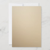 シンプルSweet sixteen誕生日パーティー 招待状 (裏面)