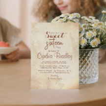 シンプルSweet sixteen誕生日パーティー