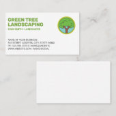 シンプルTreeロゴ |造園 名刺 (正面/裏面)