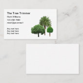 シンプルTree Trimming Service Business Card 名刺 (正面/裏面)