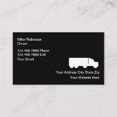 シンプルTruking Logo Budget名刺 名刺 (裏面)