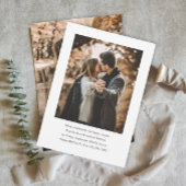 シンプルType 2フォト結婚婚約パーティ 招待状