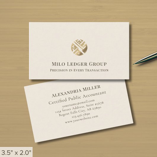 シンプルUpscaleロゴ 名刺