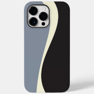 シンプルWaves 2 in Black, Gray and Cream Case-Mate iPhone 14 Pro Maxケース