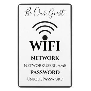 シンプルWiFiサイン マグネット