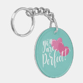 シンプルYou Are Perfect Valentine | キーホルダー (正面左)