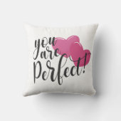 シンプルYou Are Perfect Valentine | クッション (裏面)
