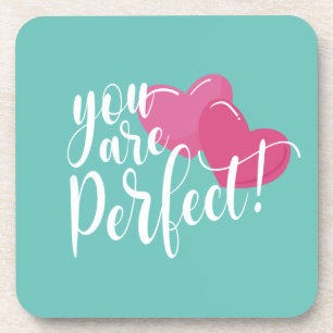 シンプルYou Are Perfect Valentine コースター