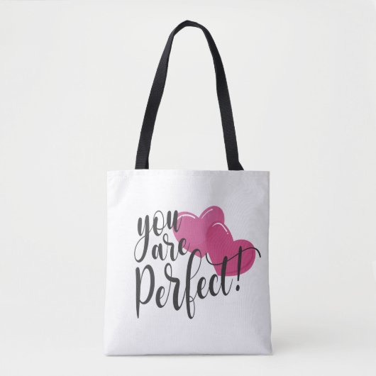 シンプルYou Are Perfect Valentine | トートバッグ (正面)