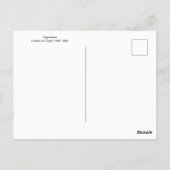 シンプレス三日月ビンセント・ファンゴッホ ポストカード (裏面)