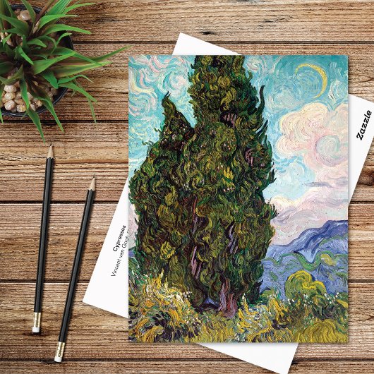 シンプレス三日月ビンセント・ファンゴッホ ポストカード