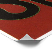 シンプレックス自転車アムステルダムヴィンテージ自転車ポスター ポスター (角)