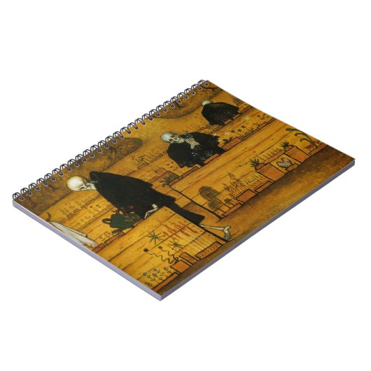 シンベルグの死の庭のノート ノートブック (左側)