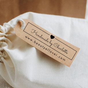 シンペル、手書き、"手作り🖤" ラバースタンプ