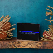 シンボリックシンブルーラインはこれをカスタマイズ フォトプラーク (側面)