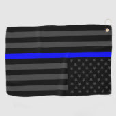 シンボリックシンブルーライングラフィックアメリカン・デコール ゴルフタオル (横)