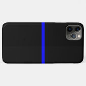 シンボリックシンブルーラインコンセプト Case-Mate iPhoneケース (裏面(横))