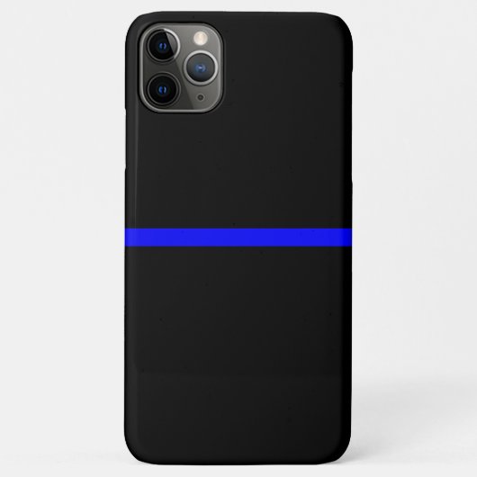 シンボリックシンブルーラインコンセプト Case-Mate iPhoneケース (裏面)