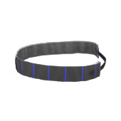 シンボリックシンブルーライン垂直スタイル アスレチックヘッドバンド (右)