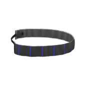 シンボリックシンブルーライン垂直スタイル アスレチックヘッドバンド (左)