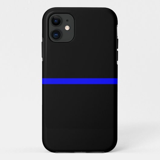 シンボリックシンブルーライン文 Case-Mate iPhoneケース (裏面)