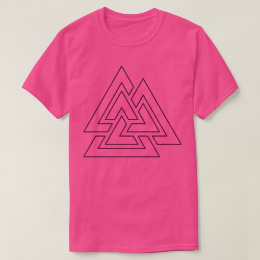 シンボリックバイキング異教のWicca 155 Tシャツ (デザイン正面)