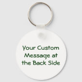 シンボルのキーチェーンのリサイクル キーホルダー (裏面)