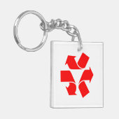 シンボルのリサイクル解除 キーホルダー (正面左)